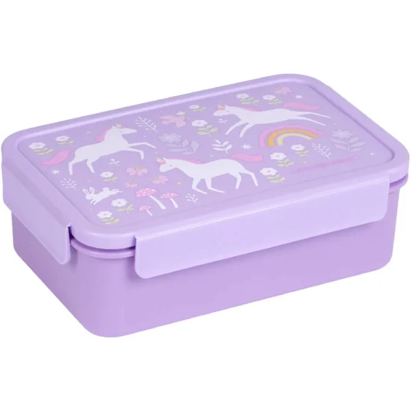 a little lovely company broodtrommel met vakjesblad - unicorn dreams - 51Dnspod | Smaakvolle damp – Verzendkosten vrij vanaf 40€