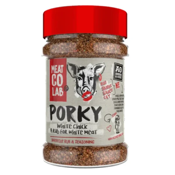 Angus&Oink (Meat Co Lab) Porky White Chick - Competition Style BBQ Rub 200 gram - 51Dnspod | Smaakvolle damp – Verzendkosten vrij vanaf 40€
