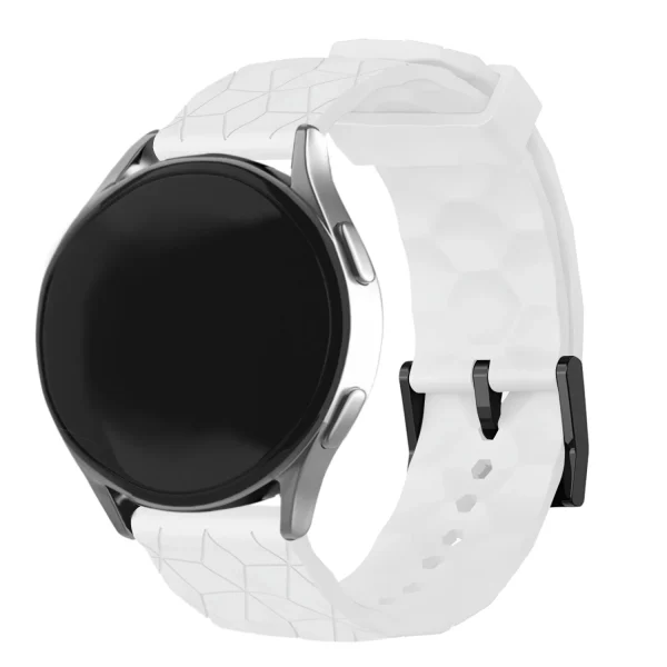 Amazfit Balance 3 silicone hexa band (wit) - 51Dnspod | Smaakvolle damp – Verzendkosten vrij vanaf 40€