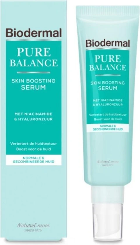 Biodermal Pure Balance Skin Boosting Serum - Serum met hyaluronzuur en niacinamide - 30ml - 51Dnspod | Smaakvolle damp – Verzendkosten vrij vanaf 40€ Biodermal Pure Balance Skin Boosting Serum - Serum met hyaluronzuur en niacinamide - 30ml - 51Dnspod | Smaakvolle damp – Verzendkosten vrij vanaf 40€