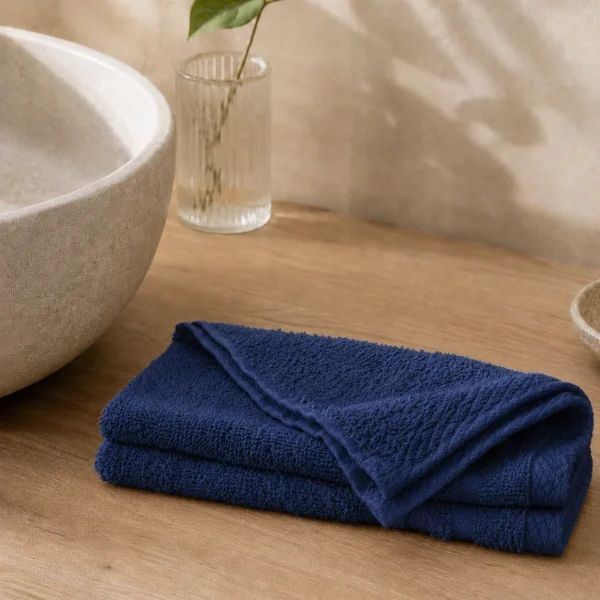 2-PACK Gastendoekjes Katoen - Navy - 51Dnspod | Smaakvolle damp – Verzendkosten vrij vanaf 40€