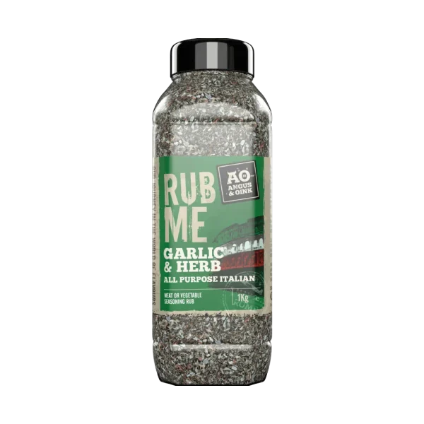 Angus&Oink Garlic And Herb Seasoning 1,2 kg - 51Dnspod | Smaakvolle damp – Verzendkosten vrij vanaf 40€