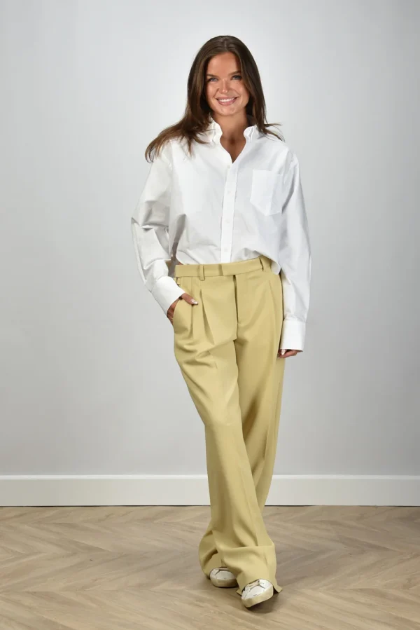 Ami Paris broek FTR812.WV0067 anis - 51Dnspod | Smaakvolle damp – Verzendkosten vrij vanaf 40€