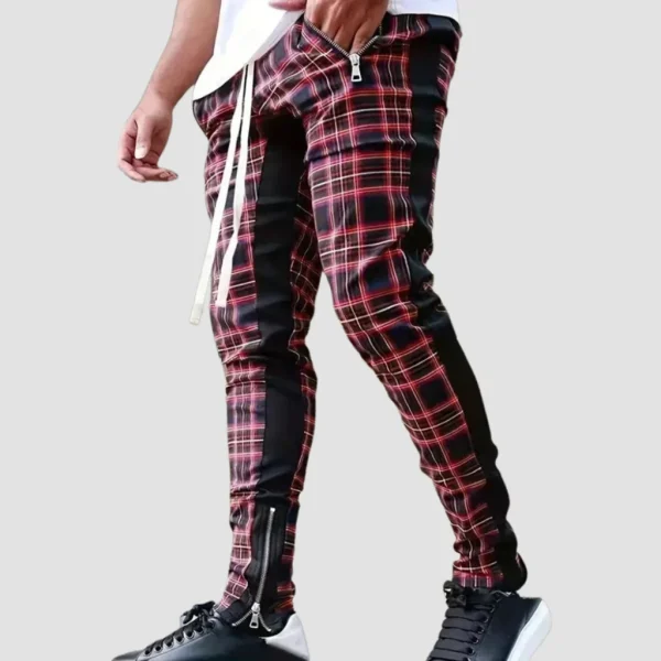 ALOIS - Klassieke Geruite broek voor Heren - 51Dnspod | Smaakvolle damp – Verzendkosten vrij vanaf 40€
