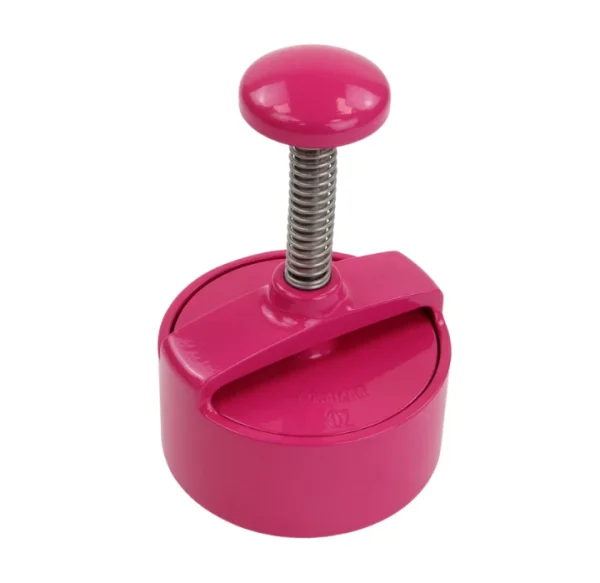 Aluminium Hamburgerpers Roze Ø100mm - 51Dnspod | Smaakvolle damp – Verzendkosten vrij vanaf 40€