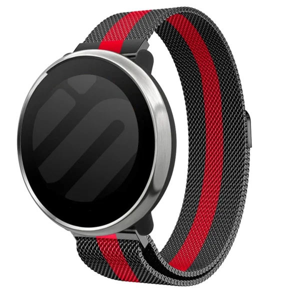 Amazfit Balance 3 Milanese band (zwart/rood) - 51Dnspod | Smaakvolle damp – Verzendkosten vrij vanaf 40€
