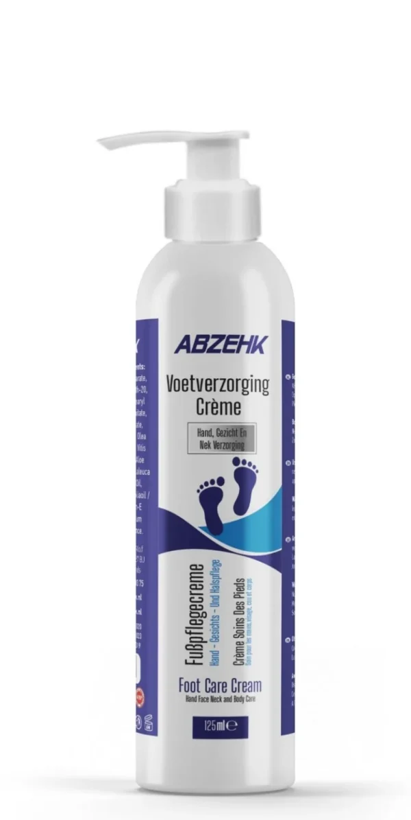Abzehk - Voetverzorging Creme 125ml - 51Dnspod | Smaakvolle damp – Verzendkosten vrij vanaf 40€