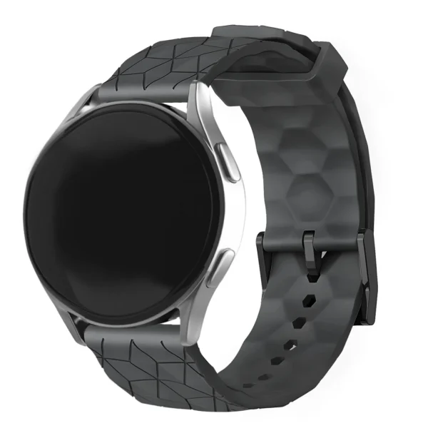 Amazfit Balance Ultra silicone hexa band (zwart) - 51Dnspod | Smaakvolle damp – Verzendkosten vrij vanaf 40€