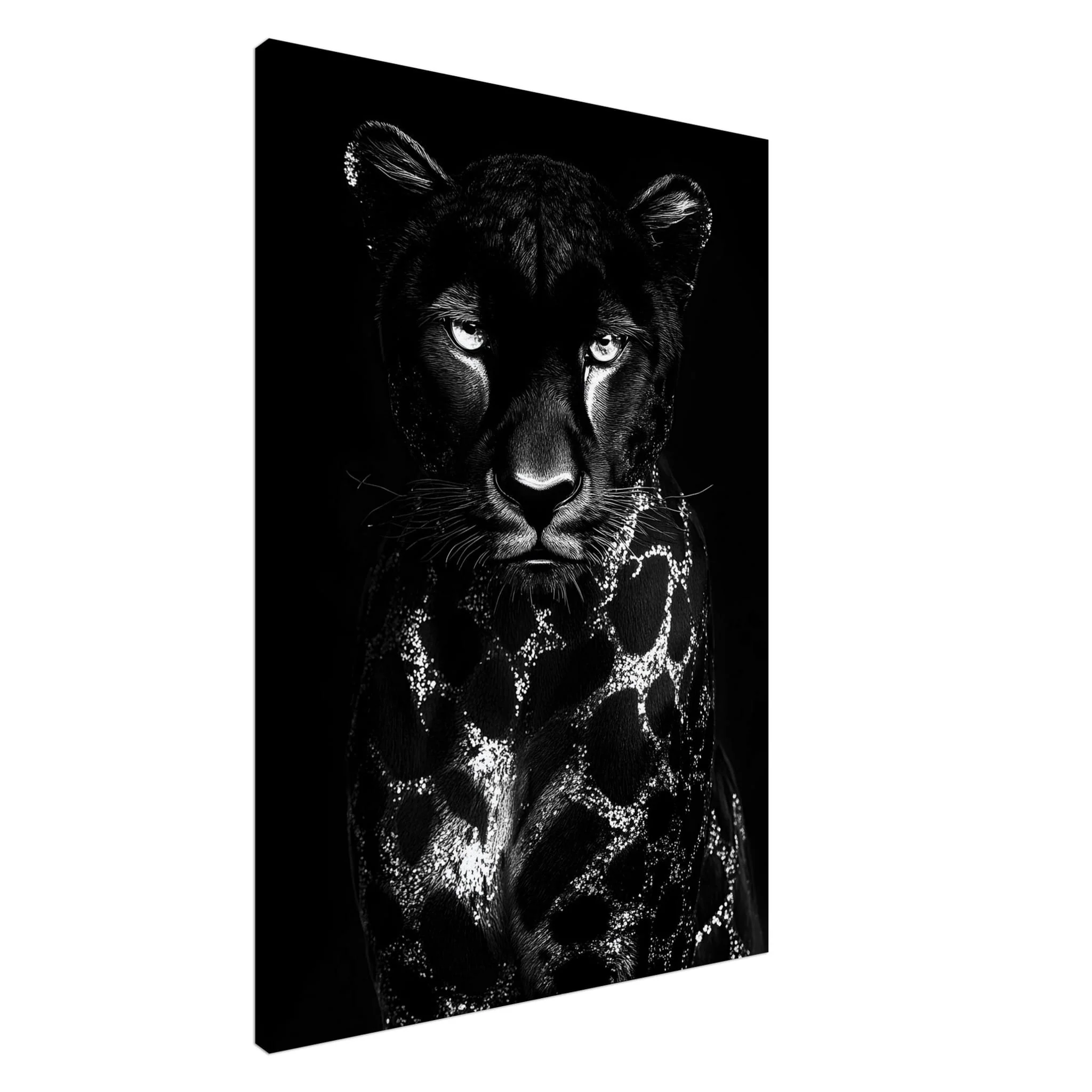 Artfulprints Canvas Panther portrait canvas - 80x120 cm - Zwart / Wit - 51Dnspod | Smaakvolle damp – Verzendkosten vrij vanaf 40€ Artfulprints Canvas Panther portrait canvas - 80x120 cm - Zwart / Wit - 51Dnspod | Smaakvolle damp – Verzendkosten vrij vanaf 40€