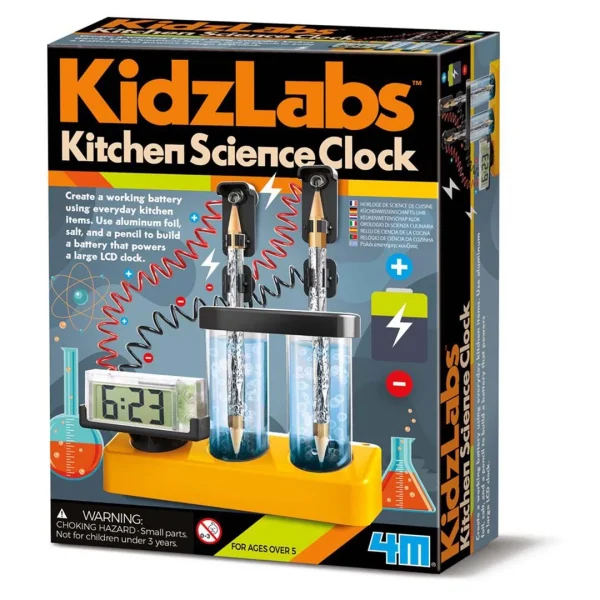 4m bouwset kidzlabs - keukenwetenschapsklok - 51Dnspod | Smaakvolle damp – Verzendkosten vrij vanaf 40€