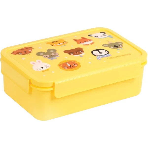 a little lovely company broodtrommel met vakjesblad - dierenvrienden - 51Dnspod | Smaakvolle damp – Verzendkosten vrij vanaf 40€