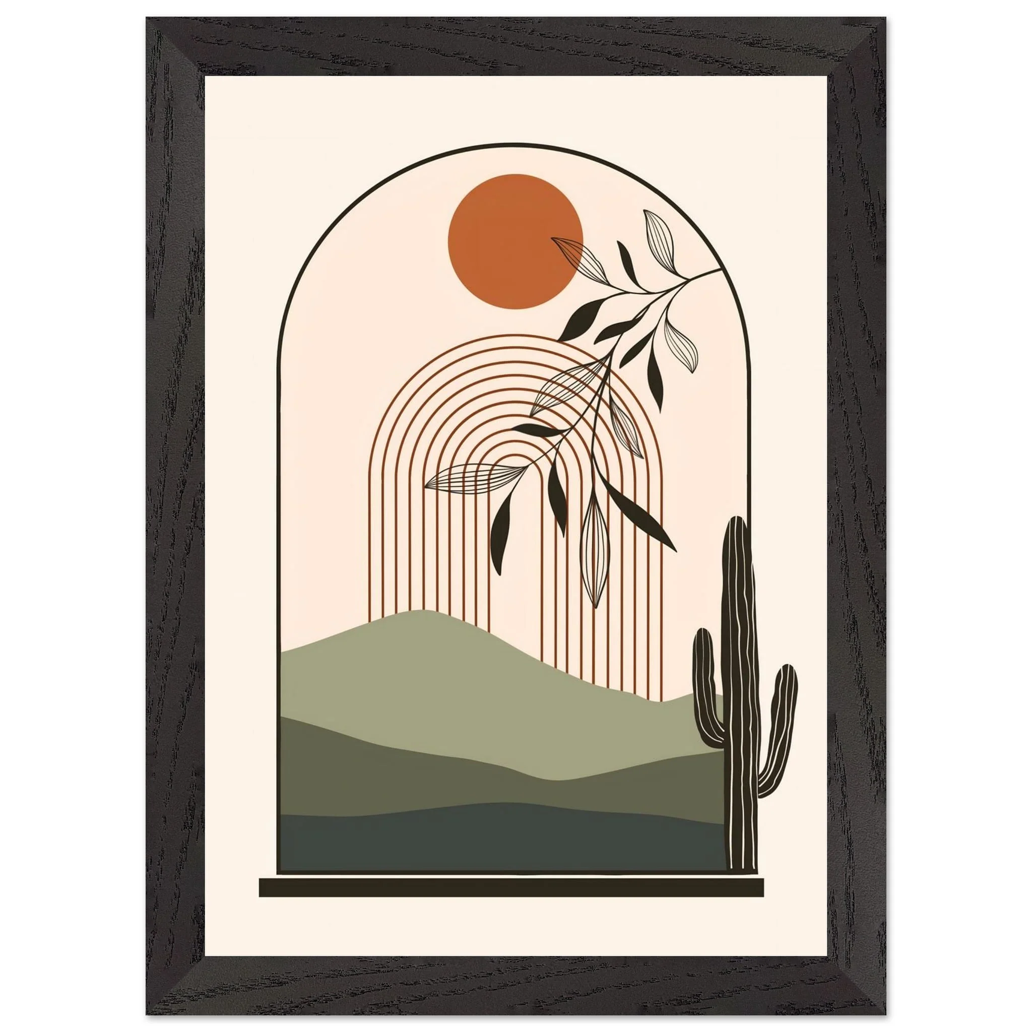 Artfulprints Poster met Lijst Boho – Desert window - A4 21x29.7 cm - Meerkleurig - 51Dnspod | Smaakvolle damp – Verzendkosten vrij vanaf 40€ Artfulprints Poster met Lijst Boho – Desert window - A4 21x29.7 cm - Meerkleurig - 51Dnspod | Smaakvolle damp – Verzendkosten vrij vanaf 40€