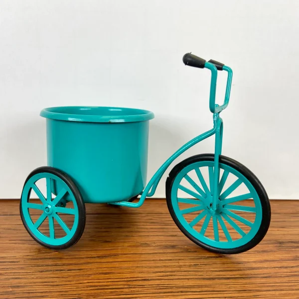 Bloempotje blauwe fiets - 51Dnspod | Smaakvolle damp – Verzendkosten vrij vanaf 40€