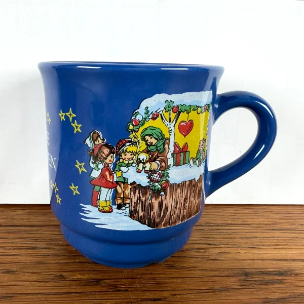 Blauwe kerst mok - 51Dnspod | Smaakvolle damp – Verzendkosten vrij vanaf 40€