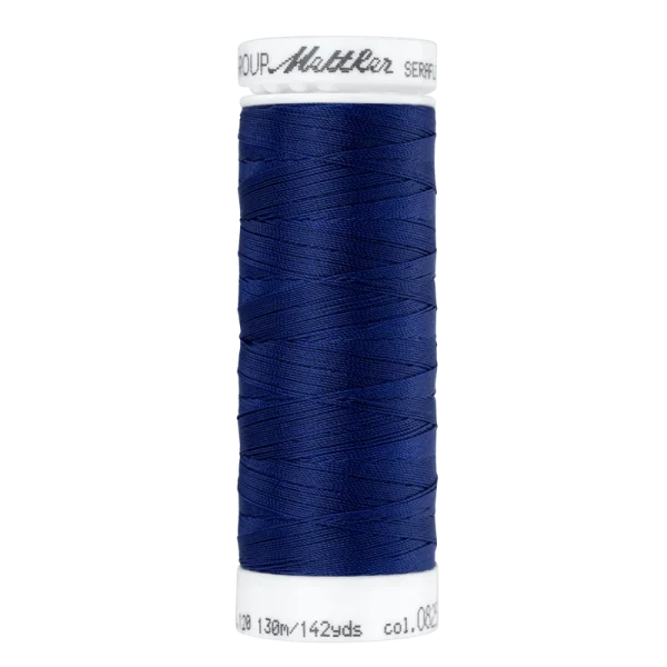 Amann Mettler - Seraflex elastisch naaigaren 130m - 0825 Navy - 51Dnspod | Smaakvolle damp – Verzendkosten vrij vanaf 40€