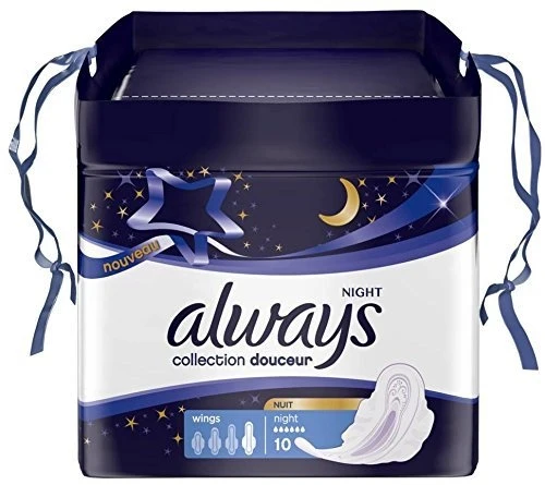 Always Maandverband Soft Night - 10 Stuks - 51Dnspod | Smaakvolle damp – Verzendkosten vrij vanaf 40€ Always Maandverband Soft Night - 10 Stuks - 51Dnspod | Smaakvolle damp – Verzendkosten vrij vanaf 40€