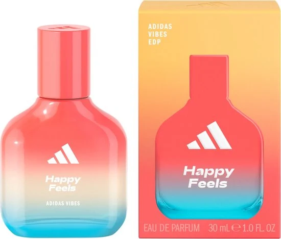 Adidas Vibes Happy Feels Eau de Parfum 30 ml - 51Dnspod | Smaakvolle damp – Verzendkosten vrij vanaf 40€ Adidas Vibes Happy Feels Eau de Parfum 30 ml - 51Dnspod | Smaakvolle damp – Verzendkosten vrij vanaf 40€