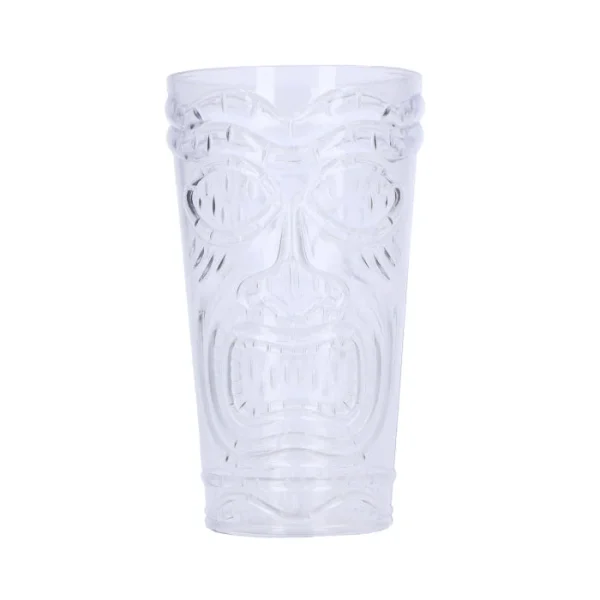 Beker - Tiki party - plastic - transparant - 51Dnspod | Smaakvolle damp – Verzendkosten vrij vanaf 40€
