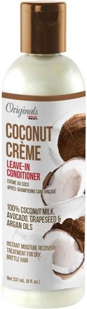 Africa's Best Originals Coconut Creme - Leave-In Conditioner 237ml - 51Dnspod | Smaakvolle damp – Verzendkosten vrij vanaf 40€ Africa's Best Originals Coconut Creme - Leave-In Conditioner 237ml - 51Dnspod | Smaakvolle damp – Verzendkosten vrij vanaf 40€