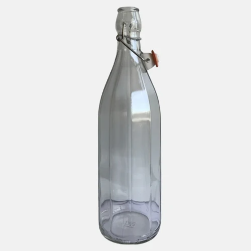 Beugelfles 1 liter hoekig met beugel - 51Dnspod | Smaakvolle damp – Verzendkosten vrij vanaf 40€