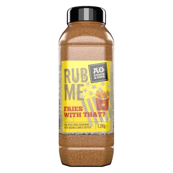 Angus&Oink (Rub Me) Fries With That? Fries Seasoning 1.2 kg - 51Dnspod | Smaakvolle damp – Verzendkosten vrij vanaf 40€