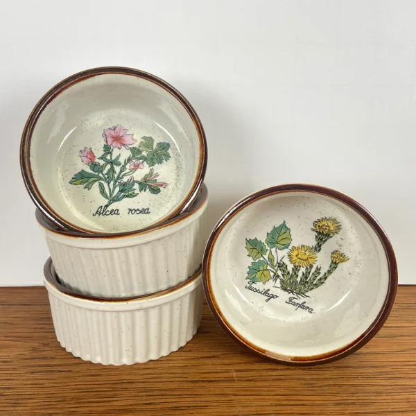 4 wilde bloemen schaaltjes - 51Dnspod | Smaakvolle damp – Verzendkosten vrij vanaf 40€