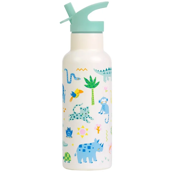 a little lovely company rvs drinkfles - jungle - 500 ml - 51Dnspod | Smaakvolle damp – Verzendkosten vrij vanaf 40€