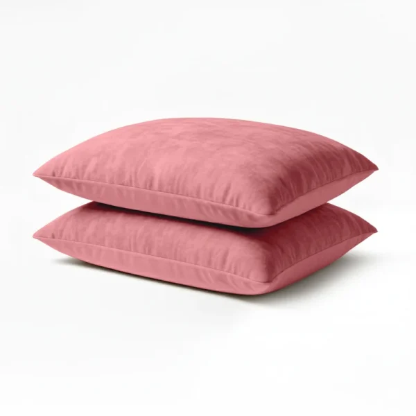 2-PACK Velvet Kussensloop - Roze - 51Dnspod | Smaakvolle damp – Verzendkosten vrij vanaf 40€