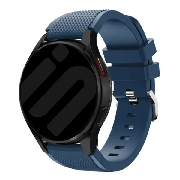 Amazfit Bip Max twill siliconen bandje (donkerblauw) - 51Dnspod | Smaakvolle damp – Verzendkosten vrij vanaf 40€