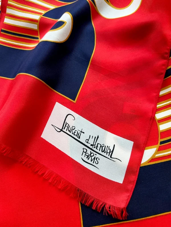 70s designer sjaaltje - 51Dnspod | Smaakvolle damp – Verzendkosten vrij vanaf 40€