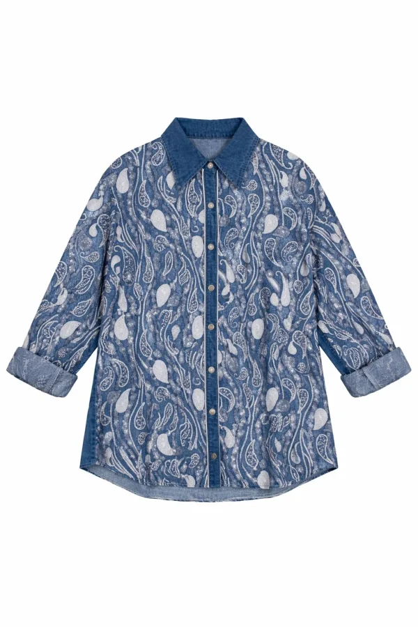 Blouse Patern Denim - 51Dnspod | Smaakvolle damp – Verzendkosten vrij vanaf 40€
