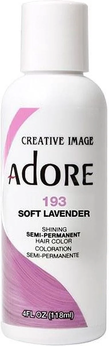 Adore Semi-Permanent Haarverf -Soft Lavender Nummer 193 118ml - 51Dnspod | Smaakvolle damp – Verzendkosten vrij vanaf 40€ Adore Semi-Permanent Haarverf -Soft Lavender Nummer 193 118ml - 51Dnspod | Smaakvolle damp – Verzendkosten vrij vanaf 40€