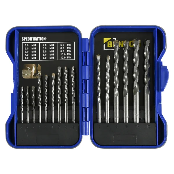 Boorset 15 dlg steen hardcase - 51Dnspod | Smaakvolle damp – Verzendkosten vrij vanaf 40€