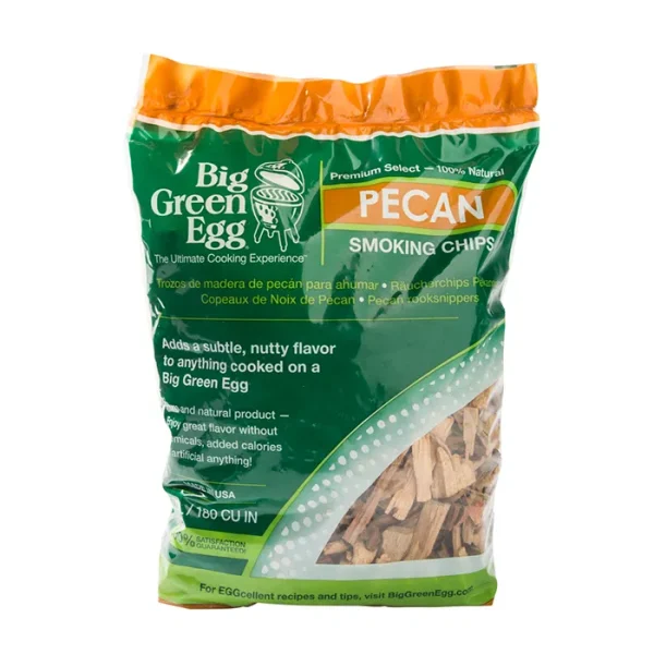 Big Green Egg - Pecan Wood Chips - 51Dnspod | Smaakvolle damp – Verzendkosten vrij vanaf 40€