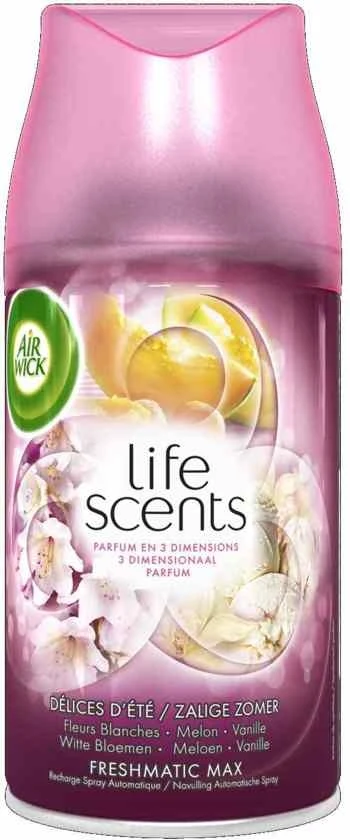 Air Wick Freshmatic Automatische Spray Navulling Zalige Zomer - 250 ml - 51Dnspod | Smaakvolle damp – Verzendkosten vrij vanaf 40€ Air Wick Freshmatic Automatische Spray Navulling Zalige Zomer - 250 ml - 51Dnspod | Smaakvolle damp – Verzendkosten vrij vanaf 40€