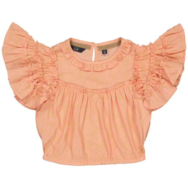 Blouse | AOP Yellow Flower - 51Dnspod | Smaakvolle damp – Verzendkosten vrij vanaf 40€