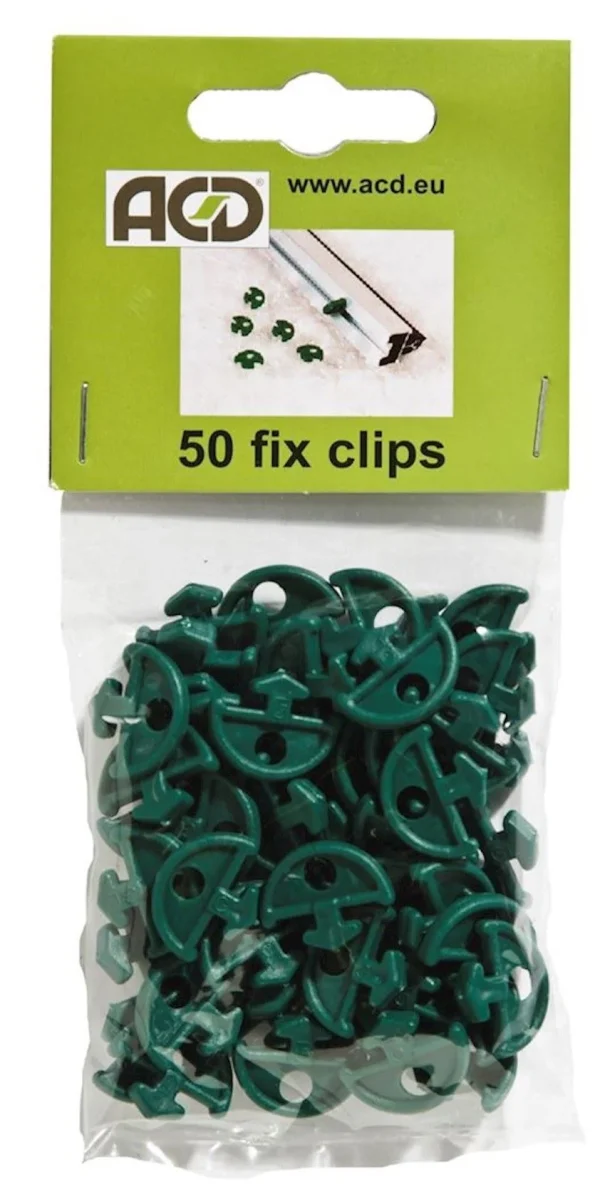 ACD Fix clips voor noppenfolie/schaduwdoek (50 stuks) - 51Dnspod | Smaakvolle damp – Verzendkosten vrij vanaf 40€