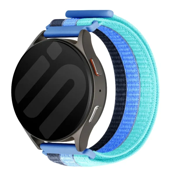 Amazfit GTR Mini triple nylon band (blauw mix) - 51Dnspod | Smaakvolle damp – Verzendkosten vrij vanaf 40€