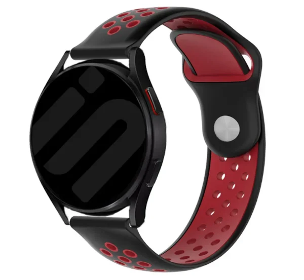 Amazfit Balance Ultra sport bandje (zwart/rood) - 51Dnspod | Smaakvolle damp – Verzendkosten vrij vanaf 40€