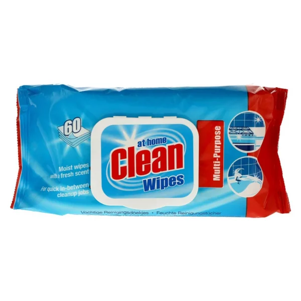 At Home Clean Hygiënische Doekjes - Original 60 Stuks - 51Dnspod | Smaakvolle damp – Verzendkosten vrij vanaf 40€