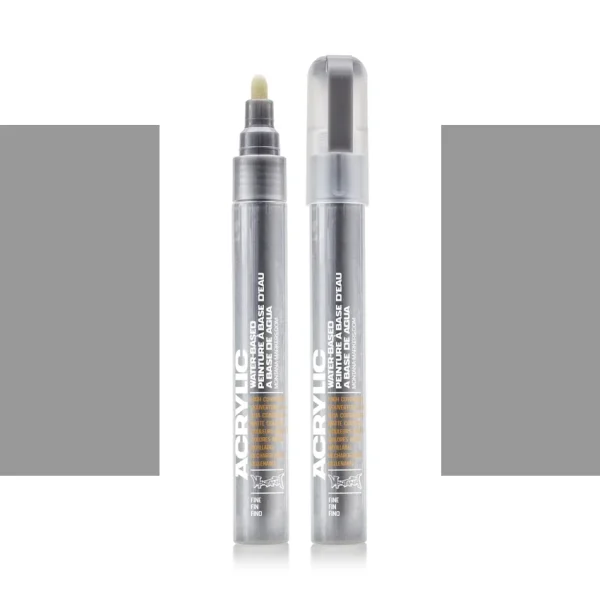 Acrylic Marker 2mm - M1100 Outline Silver - 51Dnspod | Smaakvolle damp – Verzendkosten vrij vanaf 40€