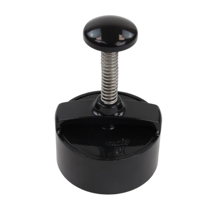 Aluminium Hamburgerpers Zwart Ø100mm - 51Dnspod | Smaakvolle damp – Verzendkosten vrij vanaf 40€ Aluminium Hamburgerpers Zwart Ø100mm - 51Dnspod | Smaakvolle damp – Verzendkosten vrij vanaf 40€