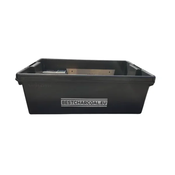 BestCharcoal Houtskool Bewaarbox - 36L - 51Dnspod | Smaakvolle damp – Verzendkosten vrij vanaf 40€