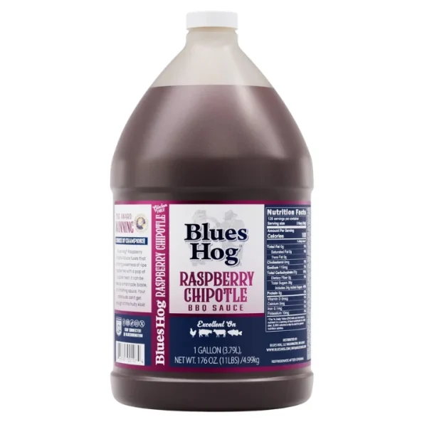 Blues Hog Raspberry Chipotle BBQ Sauce 1 Gallon - 51Dnspod | Smaakvolle damp – Verzendkosten vrij vanaf 40€
