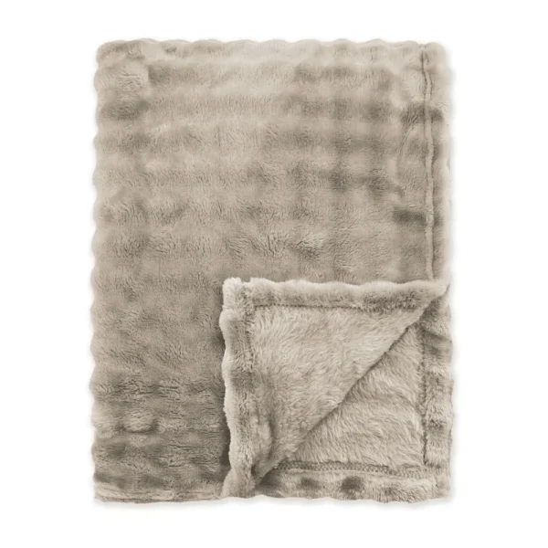 Bedsprei Ribbed Comfort - Taupe - 51Dnspod | Smaakvolle damp – Verzendkosten vrij vanaf 40€