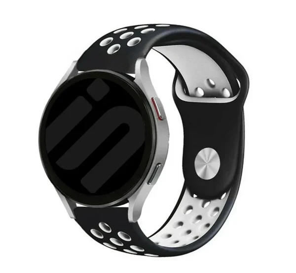 Amazfit Balance Ultra sport bandje (zwart/wit) - 51Dnspod | Smaakvolle damp – Verzendkosten vrij vanaf 40€