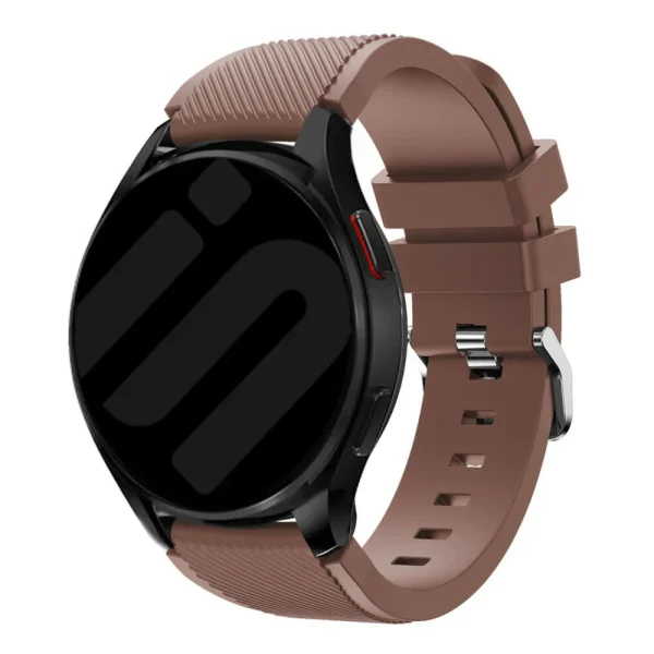 Amazfit Balance Ultra twill siliconen bandje (bruin) - 51Dnspod | Smaakvolle damp – Verzendkosten vrij vanaf 40€