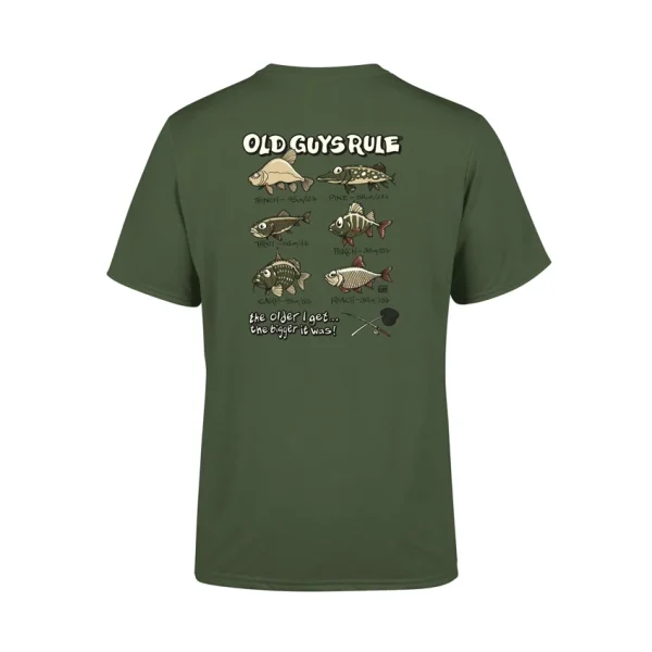 Bigger Fish II T-Shirt - Military Green - 51Dnspod | Smaakvolle damp – Verzendkosten vrij vanaf 40€