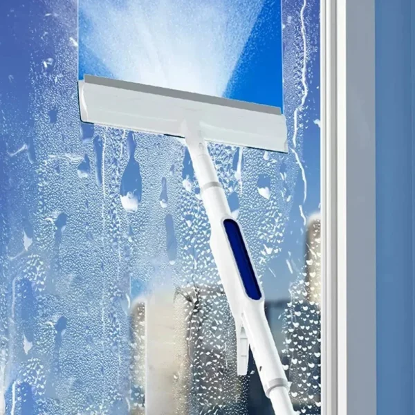 3-in-1 Draaibare Ramenreiniger met Telescoopsteel en Sprayfunctie - 51Dnspod | Smaakvolle damp – Verzendkosten vrij vanaf 40€